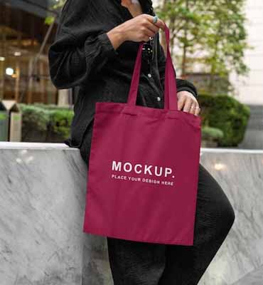 tote bag mockup