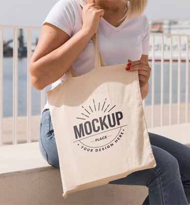 tote bag mockup