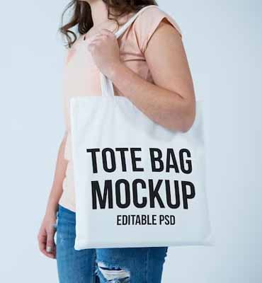 tote bag mockup