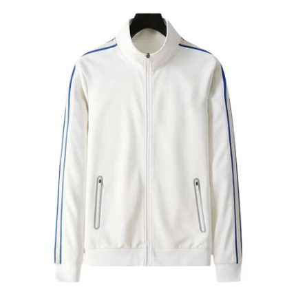 Men's Casual Coat with Stand Collar Korean Edition Fashionable Top for Spring