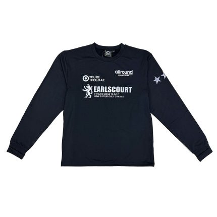 Wholesale T-shirt Cropped OEM Waffle Knit Digital Printed Long Sleeve T-shirt