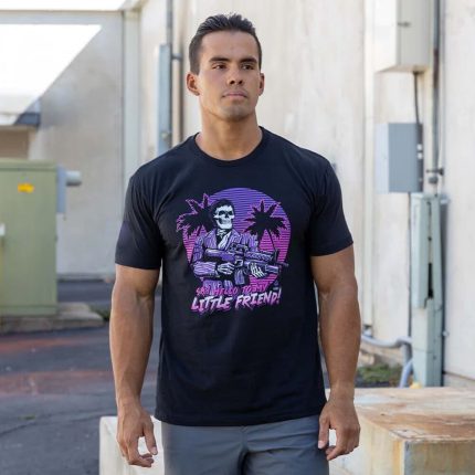 Men's New Outdoor Fashion Gym T-shirts  Summer Casual Printed O-Neck T-shirts